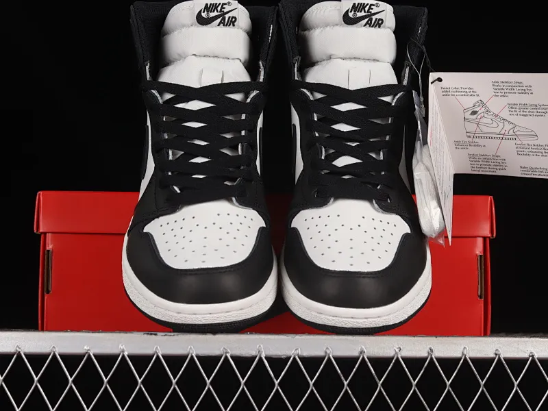 All categories Air Jordan Jordan series basketball shoes Air Jordan 1 High LJR version Air Jordan 1 High 85 "Black White" AJ1 Joe 1 Black and White Panda BQ4422-001